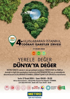 4. Uluslararası Coğrafi İşaretler Zirvesi